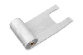 Reklamówki HDPE zrywka na rolce 22x45cm 10mikronów 350szt.