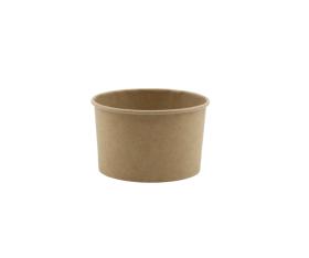 Miska papierowa kraft na lody 245ml 25szt.