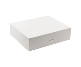 Pudełko cukiernicze białe na ciasto ciastka 250x180x100mm 15szt.
