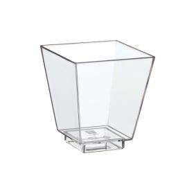 Obrazek dla: FINGERFOOD Stożek Pojemnik na deser Transparentny 45948 50 ml REUSE 50szt.