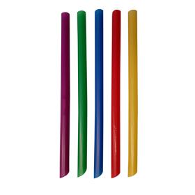 Słomki Bubble Tea Plastikowe 12mm x 20cm Kolorowe Wielorazowe 200 szt.