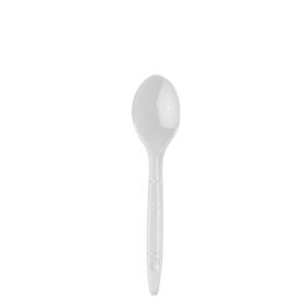 Łyżeczka mała transparentna 12,5 cm LUX REUSE 50szt. 