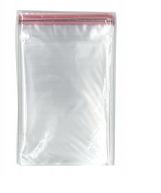 Woreczki celofanowe OPP z klejem 50x70+5 cm 100szt.