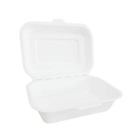 MENUBOX Pojemnik obiadowy z pulpy trzciny cukrowej 350ML 50szt