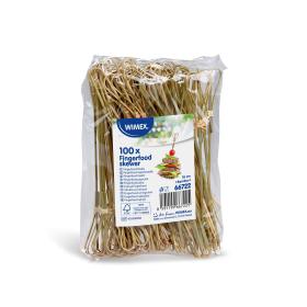 Patyczek Bambusowy Wykałaczki bankietowe zakończenie w kształcie SERCA 18cm 100szt.