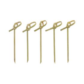 Obrazek 2 dla: FINGERFOOD KNOT PURE Patyczki Bambusowe pętelka dł.6 cm 250szt.