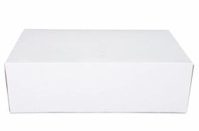 Obrazek dla: Pudełko cukiernicze białe na ciasto babeczki tort 250x150x80mm P2010 50szt