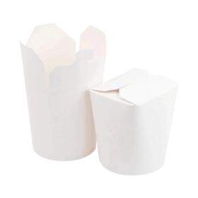 Obrazek dla: Kebab Box BIAŁY Food Box FRYTKI MAKARON 0% plastik BEZ SUP! 1000ml 50szt.