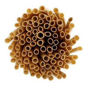 Obrazek 2 dla: Słomki naturalne ze słomy 20cm 100 szt.