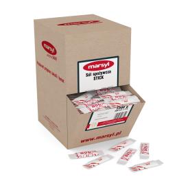 Obrazek dla: Sól spożywcza w saszetkach w KARTONIKU sól drobna niejodowana 800g