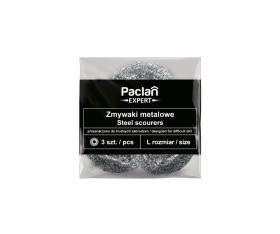 Obrazek dla: Zmywak druciak metalowy PACLAN EXPERT rozmiar L  3szt.