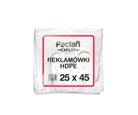 Obrazek dla: Reklamówki zrywki HDPE białe z uchem PACLAN EXPERT 25x45cm 180szt.