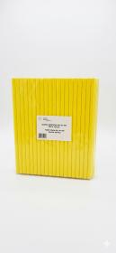 Obrazek dla: Słomki papierowe żółte 8/197 mm 100szt.