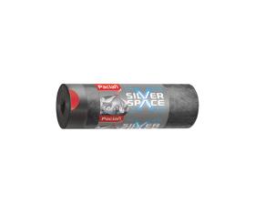 Obrazek dla: Worki na śmieci srebrne z taśmą MOCNE!! PACLAN SILVER SPACE 60L 10szt.