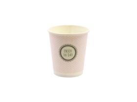 Obrazek dla: Kubek papierowy z nadrukiem w kolorach pastelowych 250 ml 100 szt.