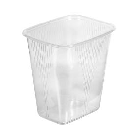 Obrazek dla: Pojemnik plastikowy prostokątny na sałatki CONTPP500 500ml BEZ OPŁATY SUP 100 szt.
