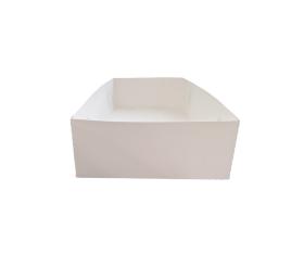 Obrazek dla: PUDEŁKO CUKIERNICZE BIAŁE Z TEKTURY LITEJ 250x180x80mm 100szt
