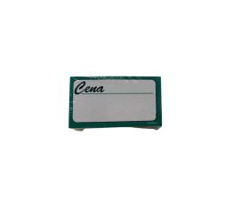 Obrazek 2 dla: Cenówki kartonowe ZIELONE MAŁE 3,2x5,7 cm 100szt.